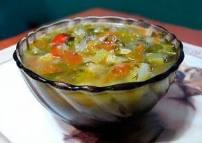 vegetable soup for Japanese food